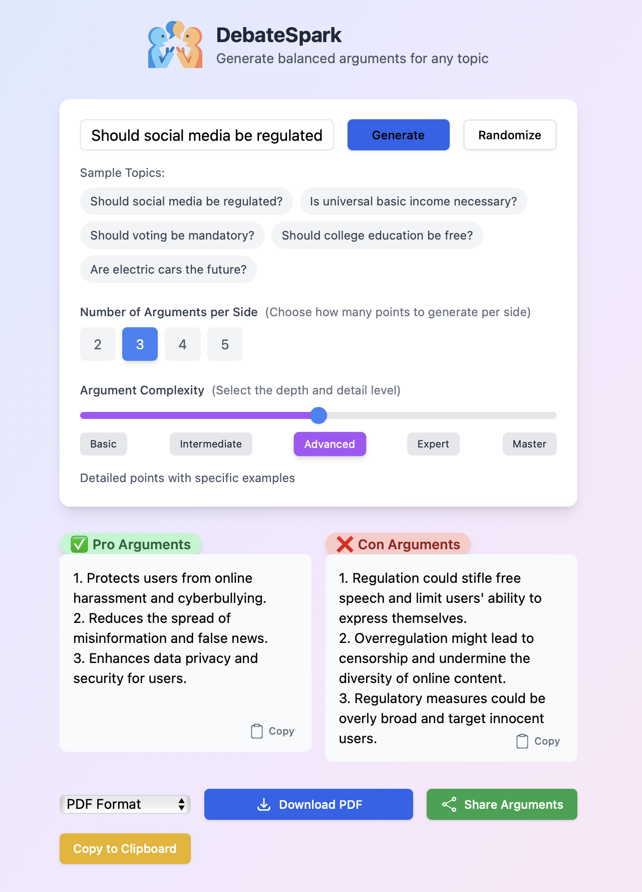 DebateSpark