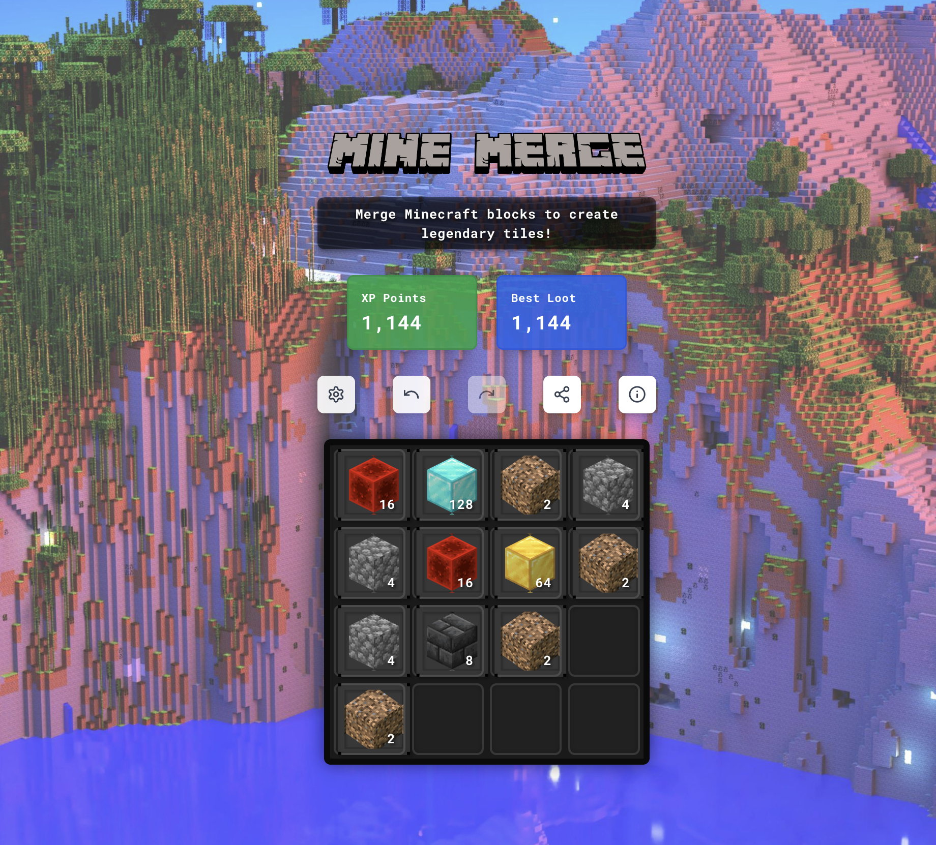 MineMerge screenshot
